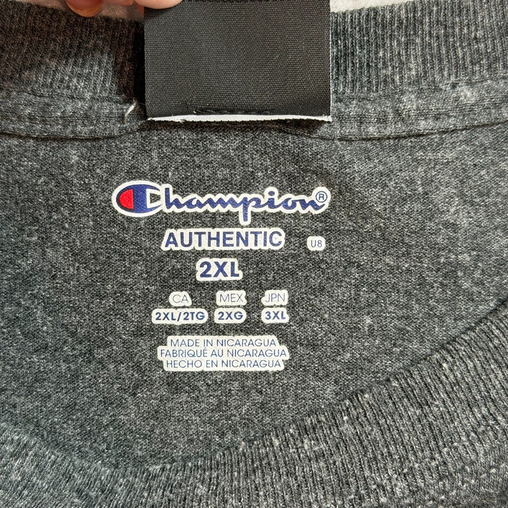 Champion Rock & Roll Hall of Fame Cleveland 1995 Mens 2XL Gray Graphic T-Shirt - Picture 4 of 9